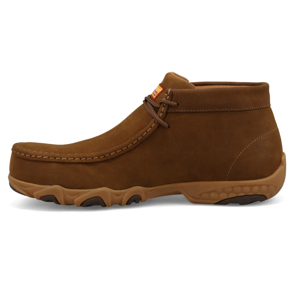 Twisted X Work Chukka Driving Moc Distressed Saddle